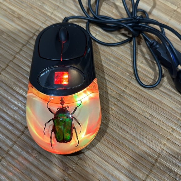 Green Bug Optical Mouse - Picture 3 of 4